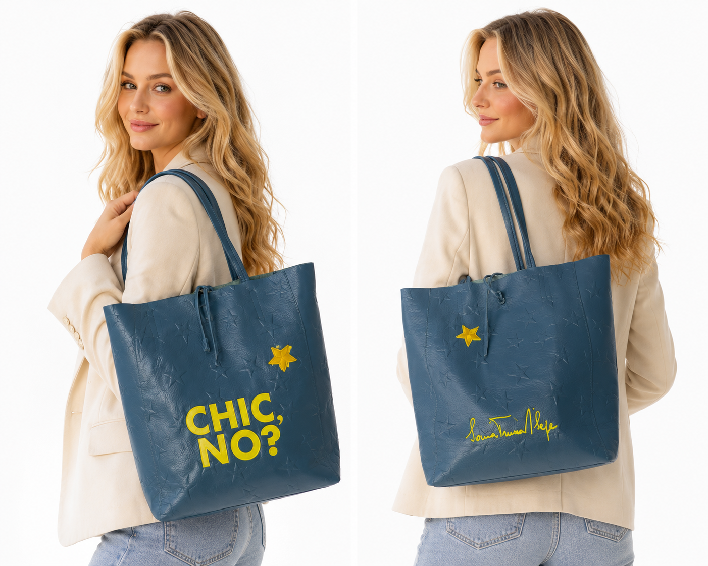
                  
                    Vibrant inspiración tote blu star
                  
                