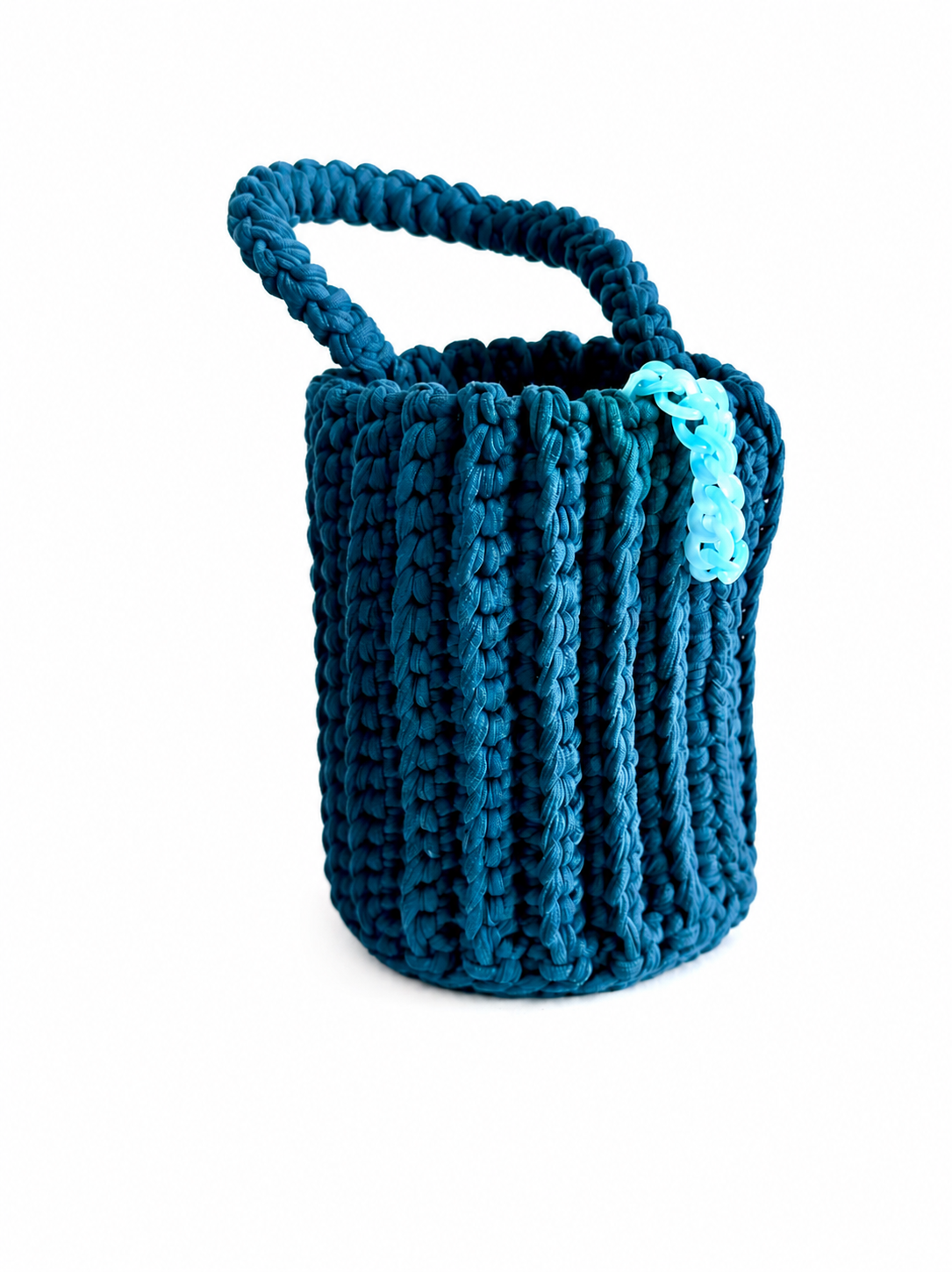 
                  
                    Roundy Mini Bucket Bag in Blue
                  
                
