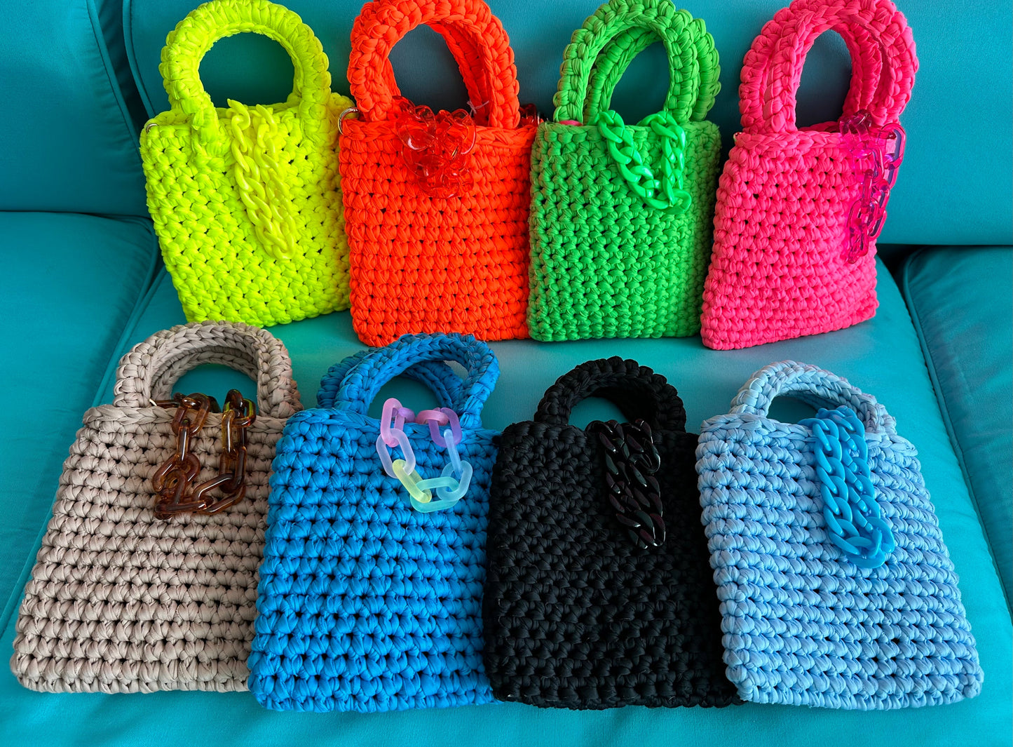 
                  
                    Chiquita Mini Shopper in Neon Green
                  
                